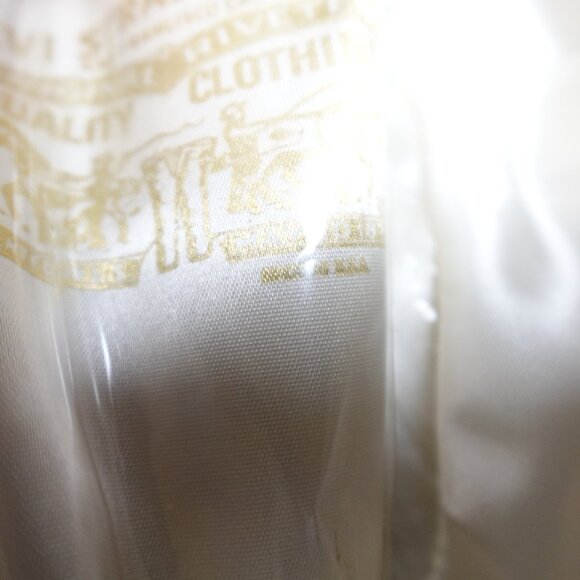 Vintage USA Levi's Denim Rodeo Cowboy Hat Size 7 3/8 Western 1970s - Picture 5 of 10